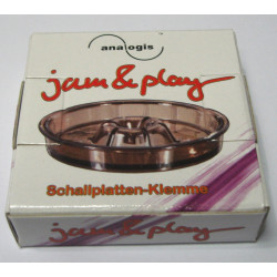 Analogis Jam & Play pince presse-disque stabilisateur vinyle pour platine disque