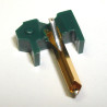 N44-3 stylet 78 tours Analogis pour SHURE DUAL M44 et M55E 78 rpm shellac needle