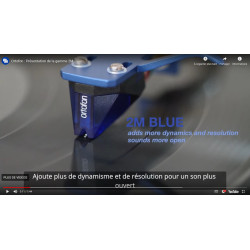 ORTOFON 2M BLUE ORIGINAL STYLUS - Stylet DIAMANT NU pointe de lecture ELLIPTIQUE