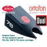 DUAL DN167-DN 167-78 ORTOFON STYLUS 78 Diamant 78 tours /OM OMP TM LM5 ULM 65 66