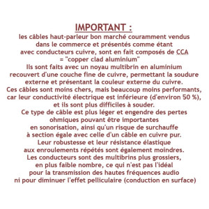 Câble HP KLOTZ LY240B 2x4mm² Bleu | Klotz