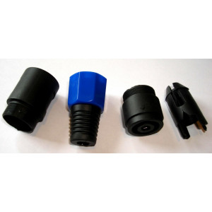 Fiche Speakon mâle 4 pôles pour prolongateur