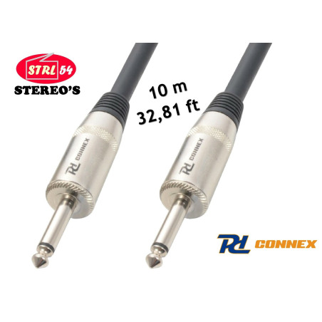 Speaker Cable 10 m 6.35 mm Jack | PD CONNEX