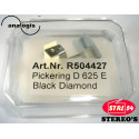 Stylet Diamant Elliptique Black Diamond pour Pickering XV15
