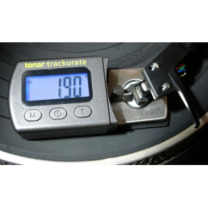 TONAR Trackurate 4367 Black Stylus Force Gauge - Jauge pèse force d'appui stylet