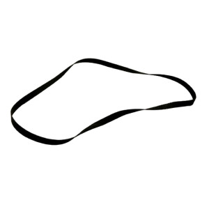 Courroie plate HQ pour platines disques vinyle Ø 169 x 5 x 0,7 mm - L 530,9 mm