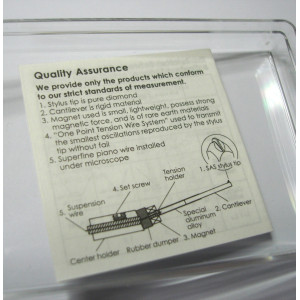 JICO SAS Stylus for Shure V15VxMR | Boron Cantilever