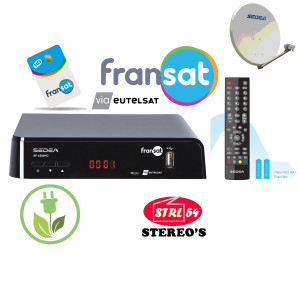 SEDEA SF 4300 HD - Récepteur TNT Satellite FRANSAT