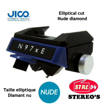 JICO N97XE Stylus for SHURE M97XE | Nude Elliptical