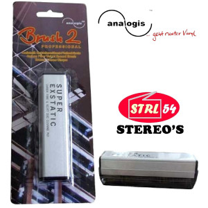 Analogis Brush 2 Super ExStatic Brosse disques vinyle fibres carbone + velours