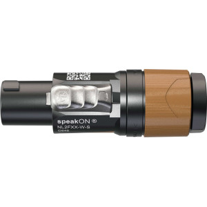 Connecteur Neutrik speakON 2 pôles NL2FXX-W-S