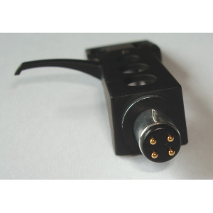 Coquille porte-cellule type Technics SME alu noir HS-10