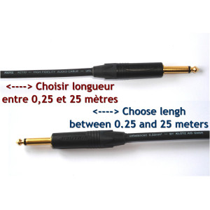 Klotz AC110 Neutrik Gold Instrument Cable | Audio