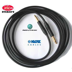 Klotz AC110 Neutrik Gold Instrument Cable | Audio