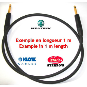 Klotz AC110 Neutrik Gold Instrument Cable | Audio