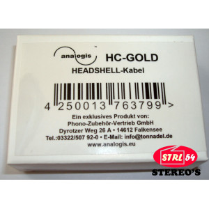 Fils de connexion cellule phono | Plaqué OR