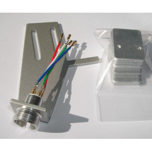 Coquille porte-cellule TONAR pour LENCO | Argent