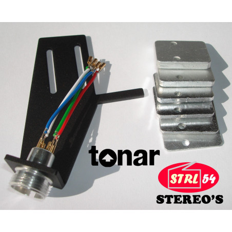 Coquille porte-cellule TONAR pour LENCO | Noir