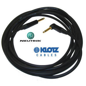 Câble Guitare 5m KLOTZ AC110 / Neutrik Gold | Pro