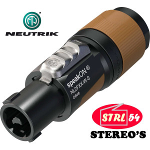 NEUTRIK SPEAKON mâle 2 pôles NL2FXX-W-S fiche connecteur haut-parleur IEC 61984