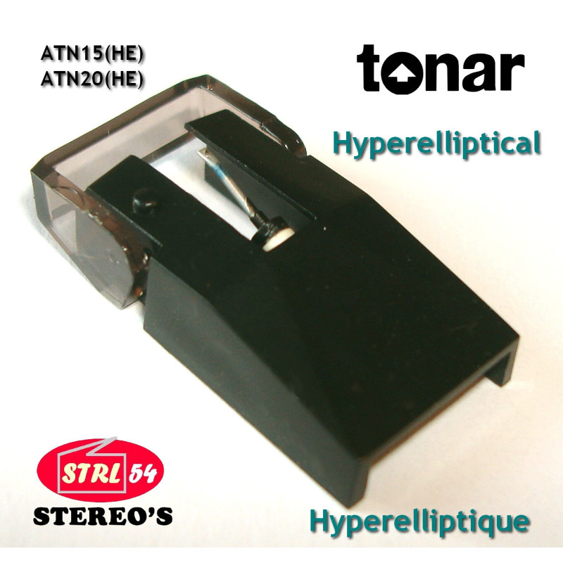 Stylet hyperelliptique TONAR pour Audio-Technica AT15/AT20