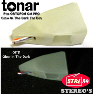 TONAR Glow In The Dark GITD ORTOFON Concorde OM PRO S Special DJs Stylus ft 5 10