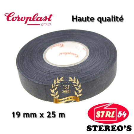 Coroplast 8110 Fabric Tape 19mm x 25m | Black