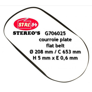 Courroie platine AKAI AP-100 AP-B20 | COM-G706025