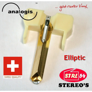 Stylet diamant ELLIPTIQUE Analogis SW SHURE N75ED M75ED N75E M75 DUAL DN 325 320