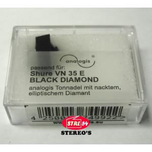 Stylet VN35E Black Diamond pour Shure V15 III