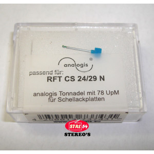 Saphir 65µ pour 78 tr rpm CS24 CS22 CS29 KS231 KS23 KSS 163 KS22 VEB RFT ZIPHONA
