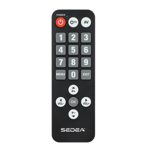 Récepteur TNT HD DVB-T2 SNT-2002-HD | 2 Télécommandes