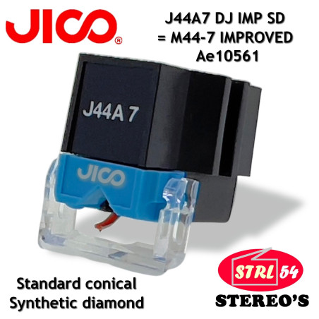 JICO J44A7 DJ IMPROVED Cartridge (Shure M44-7) | JICO