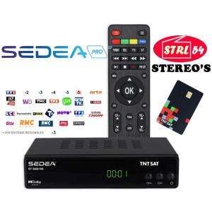 Récepteur satellite TNTSAT HD SEDEA ST-5400HD