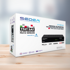 Récepteur satellite TNTSAT HD SEDEA ST-5400HD