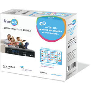 SERVIMAT SIRIUS 3 HD | Récepteur TNT Satellite FRANSAT