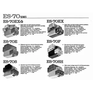 S70SR Diamond Stylus for EXCEL SOUND ES-70S | Replacement