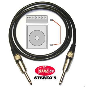 Cordon HP Jack 6,35mm 1,25m | Audio