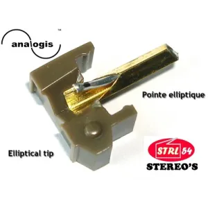 N44E Elliptical Diamond Stylus for SHURE M44E/M55E | Analogis