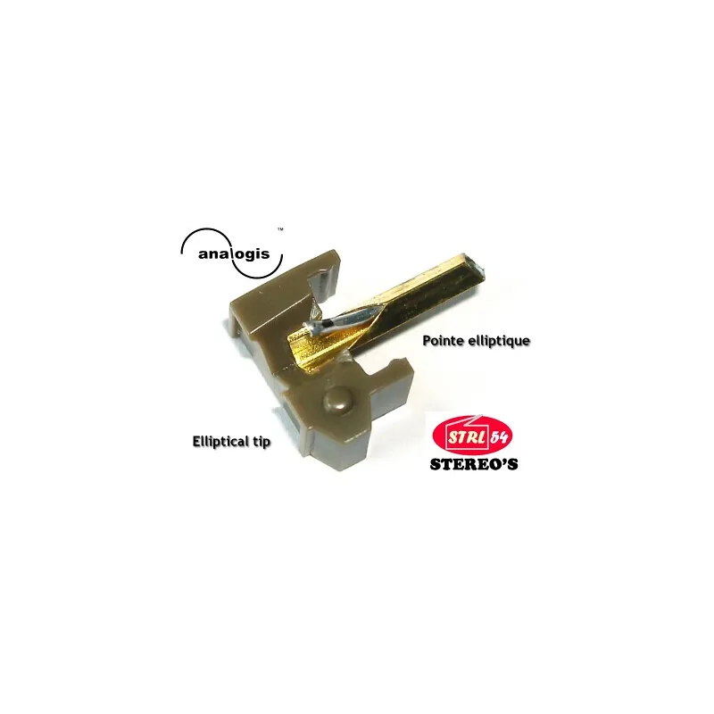 N44E Elliptical Diamond Stylus for SHURE M44E/M55E | Analogis