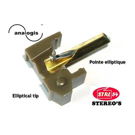N44E Elliptical Diamond Stylus for SHURE M44E/M55E | Analogis