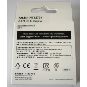 Stylet original Audio Technica ATN95E Elliptique