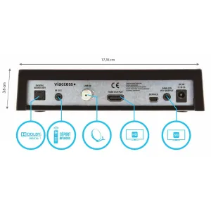 Décodeur TNTSAT SEDEA ST-5300HD - Enregistreur HDMI