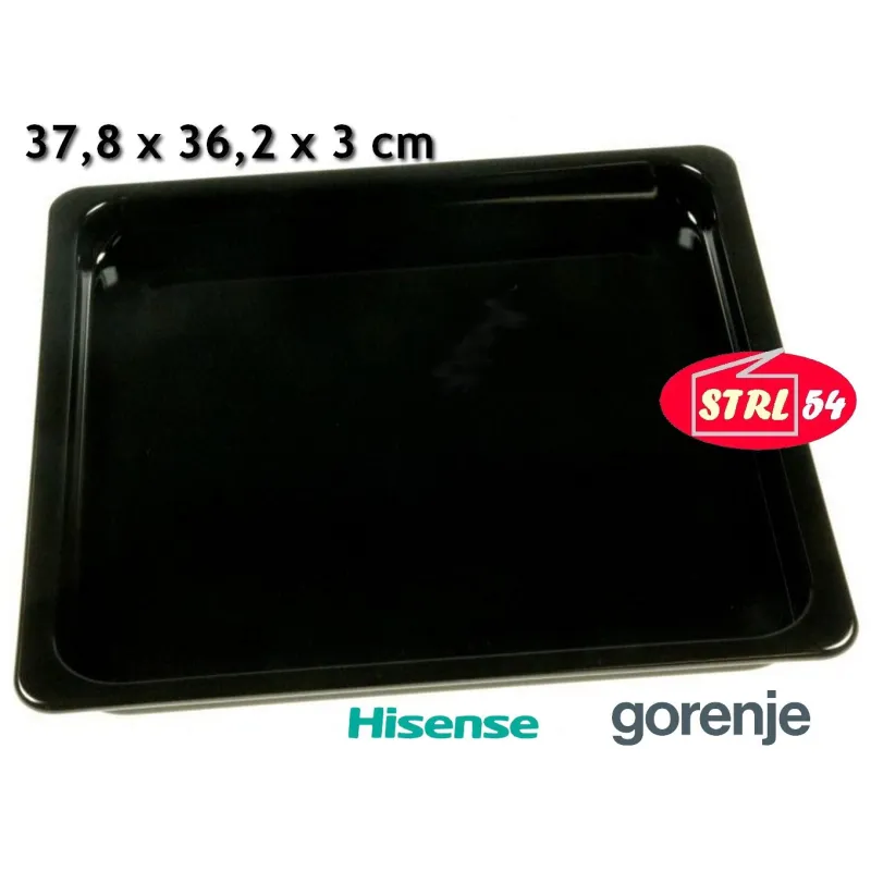 Backblech Email Für Den Ofen 37,8 X 36,2 Cm 378 X 362 MM Hisense Gorenje