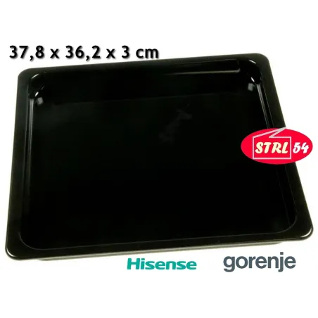 Backblech Email Für Den Ofen 37,8 X 36,2 Cm 378 X 362 MM Hisense Gorenje