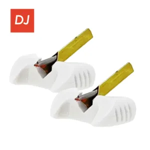 JICO 192-WHLB SD 2PCS SHURE WhiteLabel Ae10719 Nude Diamond DJ custom Stylus