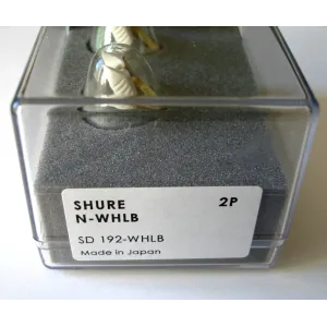 JICO 192-WHLB SD 2PCS SHURE WhiteLabel Ae10719 Nude Diamond DJ custom Stylus