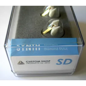 JICO 192-WHLB SD 2PCS SHURE WhiteLabel Ae10719 Nude Diamond DJ custom Stylus