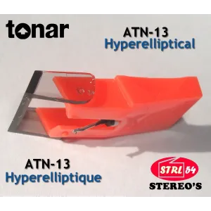 ATN-13 stylet TONAR  diamant pointe hyperelliptique pour AUDIO-TECHNICA AT-13-EA