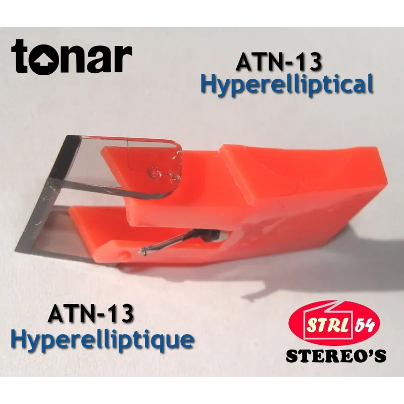 ATN-13 stylet TONAR  diamant pointe hyperelliptique pour AUDIO-TECHNICA AT-13-EA